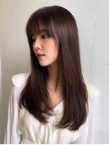アノ 渋谷(ano) 渋谷/ミルクティーブロンド/ダークブルー/デジタルパーマ