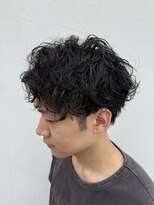 ジュエ ヘアー デザイン(Jue hair design)&nbsp;波巻き風シャドウパーマ/ラフウェーブ/無造作/20代/30代/知立
