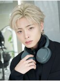 毛流れヘアフェザーショートコンマバングアップバング