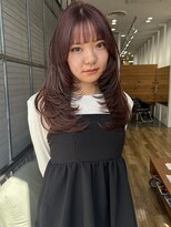 ロックス バイ マグ 松本(rocks BY MAG)&nbsp;レイヤーカット透明感カラー艶髪ロング小顔ヘア
