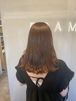 フレーム なんば店(FRAME) ロング×オレンジ
