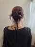 【平日限定】ヘアセット（10時～18時）　￥3000