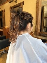 ヘアアトリエ ムー(hair atelier MU)&nbsp;hair atelier MU アップスタイル