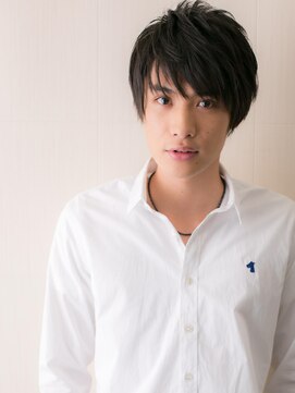 グルーミングサロン バーバー キャッスル 北浦和西口(Grooming salon Barber Castle) 束感！ブラックショートa