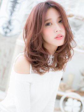 モッズヘア 上尾西口店(mod's hair) *mod's上尾*ラブグラマラス！センターパート外国人風カールa