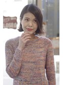 ナチュラルストレート　センシャルボブ