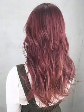 アルバム 銀座(ALBUM GINZA) チェリーピンク_フレンチボブネイビーカラー_ba240271