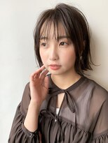 モリオ フロム ロンドン サッポロファクトリー店(morio FROM LONDON) 【morio札幌】人気ヘア大人かわいいシースルーバングボブ