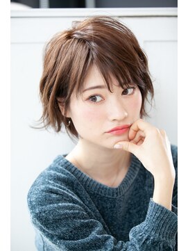 ビアンコカーロ 用賀店(Bianco caro) モテショート/アースカラー/20代30代40代50代