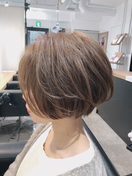 モッズ ヘア 上大岡店(mod's hair) ゆるふわパーマショートボブ