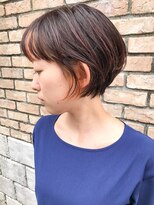 【roijir 表参道 山岸大樹】インナーカラー 横顔美人 ショート