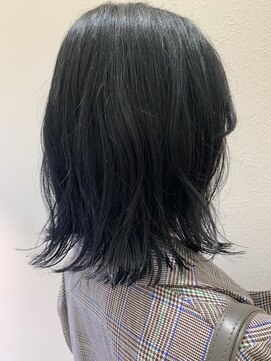 ハブ(hub) ブルーブラック