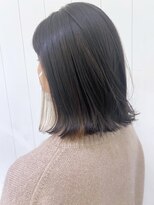 アイティー バイ アルバム 中野店(IT by ALBUM)&nbsp;インナーカラー_カーキグレージュマッシュショート_ba318593