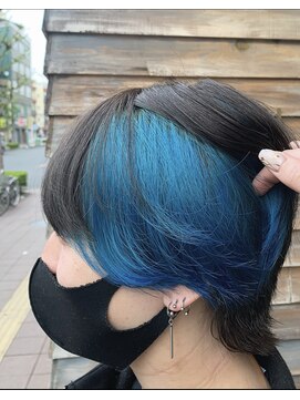 ハロ 蕨(HALO) ◎メンズも派手目なインナーカラー◎