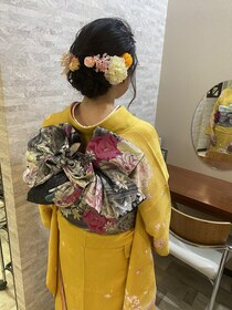 ヘア デザイン クランプ フロント(Hair Design CLAMP front) 大人シニヨンアレンジ