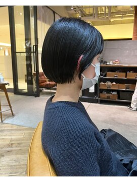 マッシュ チャヤマチ(MASHU chayamachi) 暗髪ショートBOB