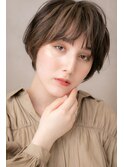 大人かっこいい小顔ハイライトミニボブ305Z浦和10代20代30代