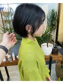 【Rinf】まるみゆったりショートボブ黒髪