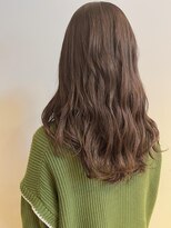 トップヘアー ガーデンヴィラ 安城(Garden Villa)&nbsp;ゆるふわウェーブロングスタイル/ことりベージュ