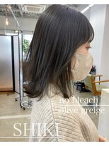 シキ(SHIKI) olive greige