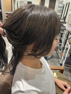 アプシー 三木店(Apsee) 顔周りレイヤーでハンモリヘアへ！