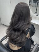 ダークグレーカラーレイヤーカット【chisato指名】