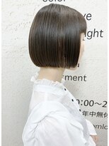 モリオ フロム ロンドン サッポロファクトリー店(morio FROM LONDON)&nbsp;札幌ショートボブ　　大人かわいいぱつっとストレートボブ