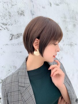 ロンドソレイユ 池袋(Lond soleil) ショート/前髪/レイヤーカット/グレーベージュ/髪質改善[池袋]