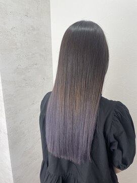 シエル 立川店(CIEL) パープルカラー×グラデーション【CIEL×maki】