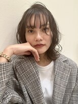 ヴィス ベリー店 ルーズ感あふれる顔周りレイヤーボブ【岩山優莉】