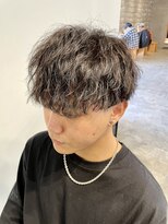ニアウ 伊勢崎連取店(Niau)&nbsp;メンズマッシュツイストスパイラルパーマ