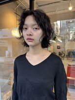 ヒュージ 三軒茶屋(huge)&nbsp;ニュアンスパーマ/スパイラルパーマ/ボブカット