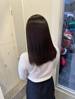 トレ(tre.)&nbsp;ioLuストレート×ioLuトリートメント【甲子園口/髪質改善】