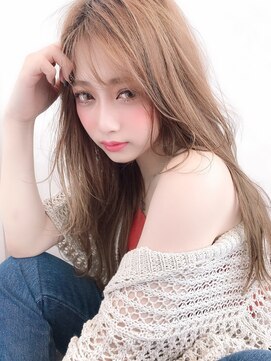 イーラ(era) ミルクティーカラー/グレージュカラー/透け感/抜け感/era加藤