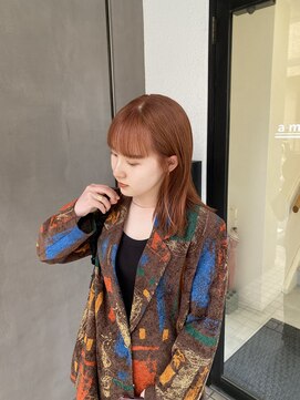 アマーク(a mark) 《松本 華》orange brawn