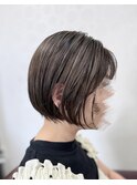 ショートボブ×ハイライト