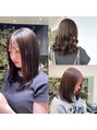 ナチュラル ヘアーデザイニング(Natural hair designing) ミディアムヘアー×王道ブラウンカラー人気です♪
