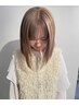 【 黒髪卒業＊限定価格 】ケアブリーチ ＋ 透明感カラー