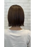 20代30代40代ミニボブショコラアッシュ透明感小顔ブリーチなし