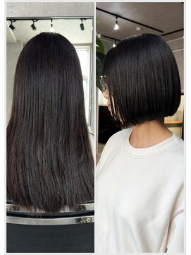 アメイズトーキョー 札幌大通(Amaz! tokyo) 前髪イメチェンこなれミディ/縮毛矯正/髪質改善/ツヤ髪/くせ毛