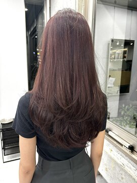 ディジョン(Dijon) 韓国顔まわりレイヤーカットグレージュオリーブベージュブラウン