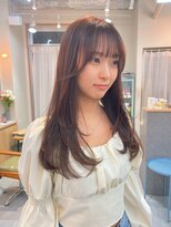 ロウバイレボ 柏(lou by revo)&nbsp;ミディアム/韓国風/レイヤーカット/顔回りカット/柏駅