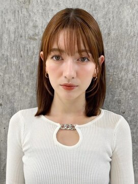 シー バイ ロンド 新宿(Sea by Lond) 【梶川】ミディアムボブ/髪質改善