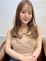 イメチェン前髪小顔ロング_銀座