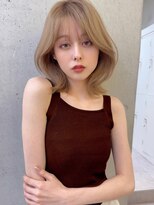 ソヨン 栄2号店(SOYON)&nbsp;《サンドグレージュ/韓国風/くびれボブ/簡単ヘアセット》