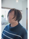 アシメショートボブ