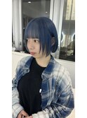 レイヤーカット×ボブ