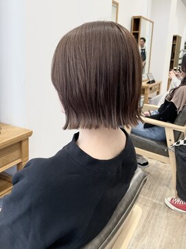 セイドット フクオカ(Say.FUKUOKA) 【Say.福岡】切りっぱなしボブ×くびれ×ベージュカラー