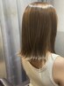 ～白髪は「隠す」ではなく、「育てる」時代～:カット+カラー+トリートメント