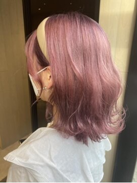 バディ 中野駅前店(BUDDY) ミルキー ピンク【中野美容室/阿佐ヶ谷/高円寺/ブリーチカラー】